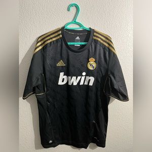 Real Madrid adidas jersey size large cristiano Ronaldo name set